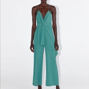Zara strappy jumpsuit with knot